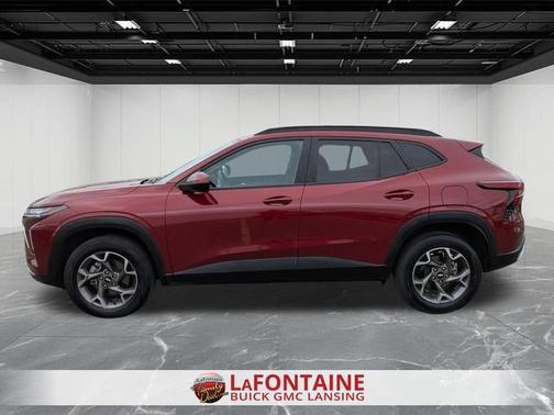 Crimson Metallic 2025 Chevrolet Trax LT