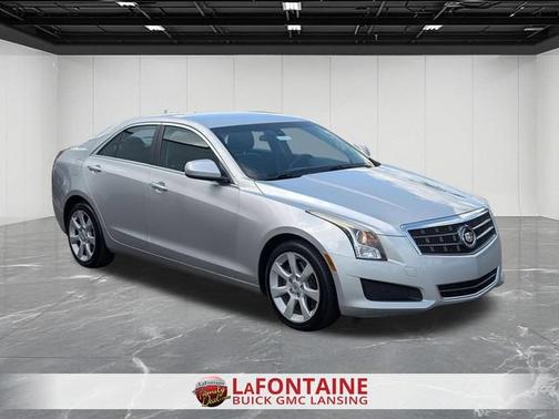 Radiant Silver Metallic 2014 Cadillac ATS Standard AWD