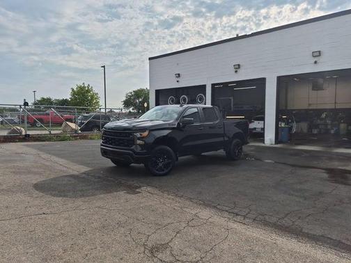 Black 2023 Chevrolet Silverado 1500 Custom Trail Boss