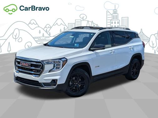 Summit White 2024 GMC Terrain AT4
