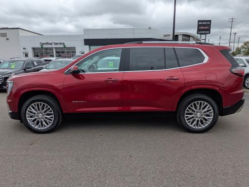 Volcanic Red Tintcoat 2024 GMC Acadia Denali