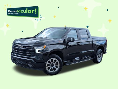 Black 2025 Chevrolet Silverado 1500 RST