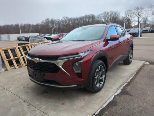 Crimson Metallic 2025 Chevrolet Trax LT