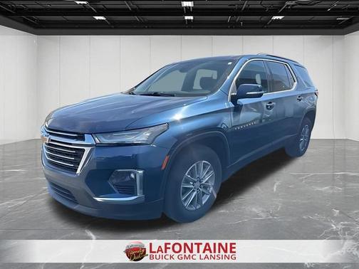 Northsky Blue Metallic 2023 Chevrolet Traverse LT Cloth