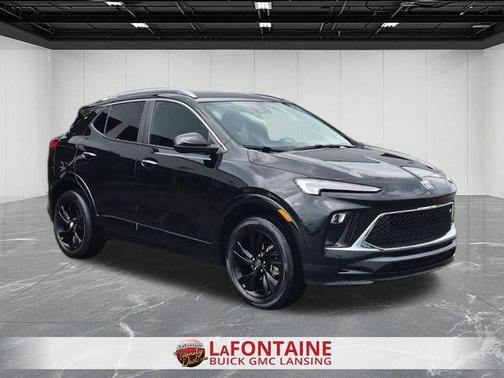 Ebony Twilight Metallic 2024 Buick Encore GX Sport Touring