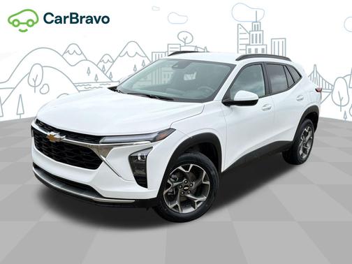 Summit White 2025 Chevrolet Trax LT