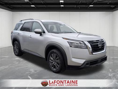 Brilliant Silver Metallic 2025 Nissan Pathfinder SV FWD