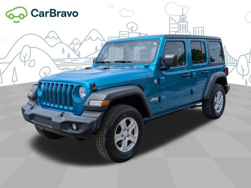 Bikini Pearlcoat 2020 Jeep Wrangler Unlimited Sport S 4x4