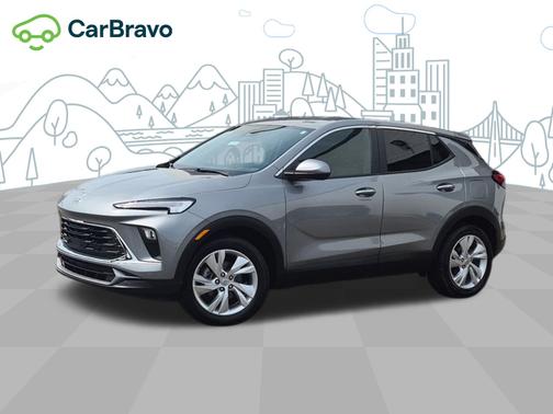 Moonstone Gray Metallic 2024 Buick Encore GX Preferred
