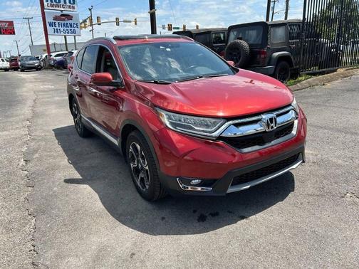 Maroon 2018 Honda CR-V Touring
