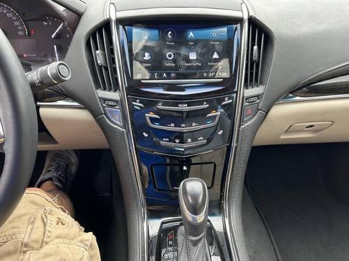 Crystal White Tricoat 2018 Cadillac ATS 2.0L Turbo Luxury