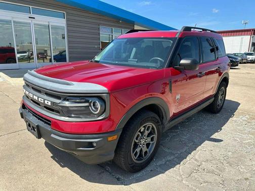 Rapid Red Metallic Tinted Clearcoat 2021 Ford Bronco Sport Big Bend