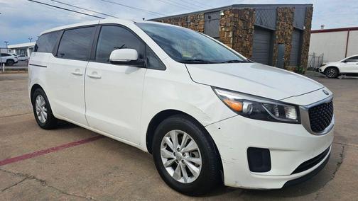 Clear White 2017 Kia Sedona LX