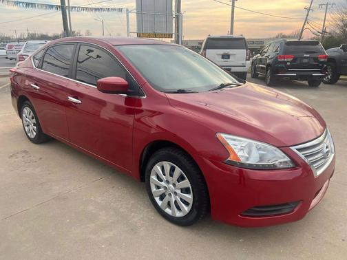 Red Brick 2014 Nissan Sentra SV