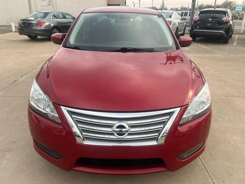 Red Brick 2014 Nissan Sentra SV