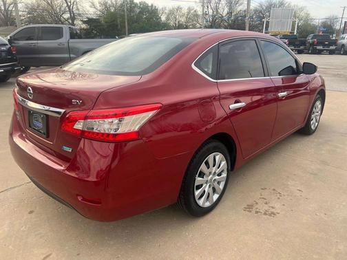 Red Brick 2014 Nissan Sentra SV
