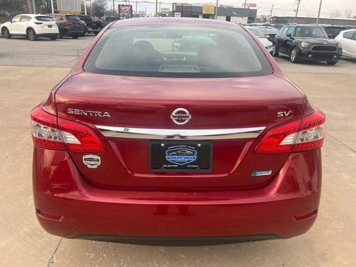 Red Brick 2014 Nissan Sentra SV