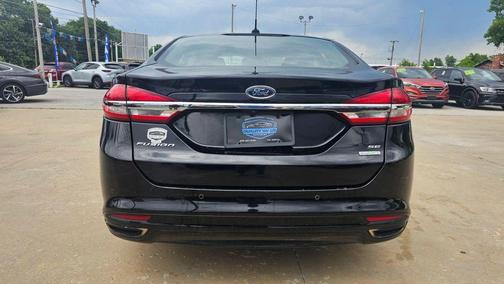 Shadow Black 2018 Ford Fusion SE