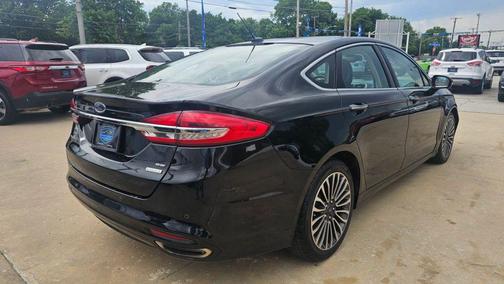 Shadow Black 2018 Ford Fusion SE