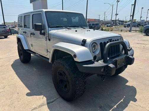 Silver 2012 Jeep Wrangler Unlimited Sahara
