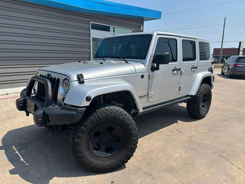 Silver 2012 Jeep Wrangler Unlimited Sahara