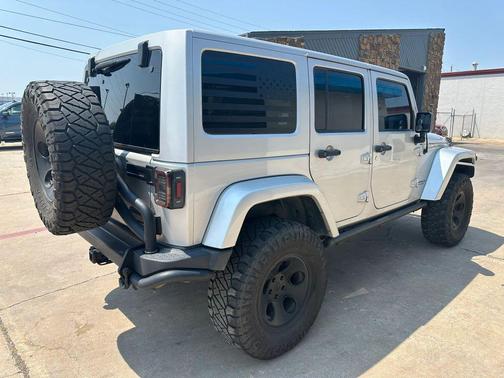 Silver 2012 Jeep Wrangler Unlimited Sahara