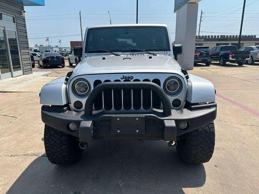 Silver 2012 Jeep Wrangler Unlimited Sahara