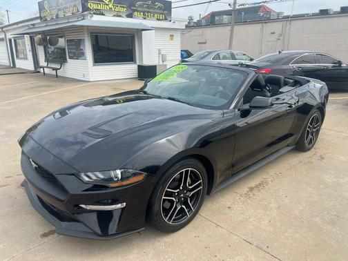 Shadow Black 2020 Ford Mustang EcoBoost Premium