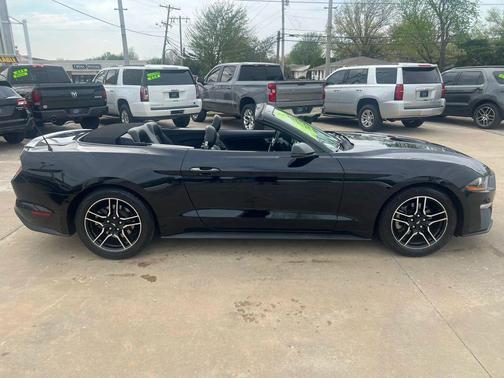 Shadow Black 2020 Ford Mustang EcoBoost Premium