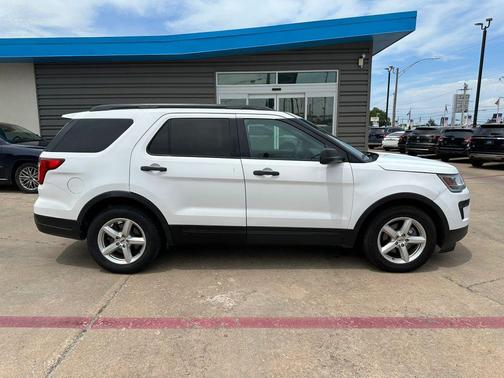 Oxford White 2018 Ford Explorer Sport