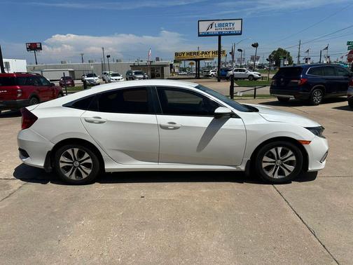 Platinum White Pearl 2021 Honda Civic LX