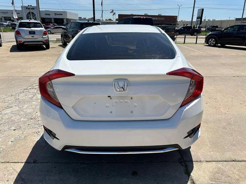 Platinum White Pearl 2021 Honda Civic LX