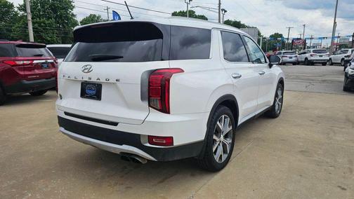 Hyper White 2020 Hyundai PALISADE SEL