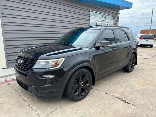 Agate Black Metallic 2019 Ford Explorer Sport