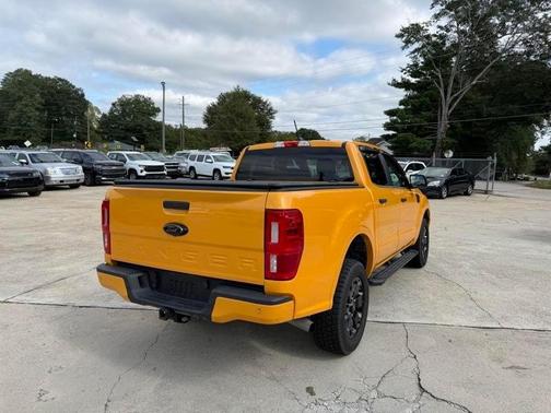 Yellow 2022 Ford Ranger XLT