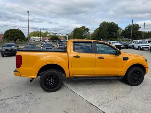 Yellow 2022 Ford Ranger XLT