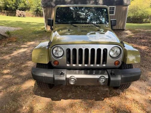 Light Green 2013 Jeep Wrangler Unlimited Sport