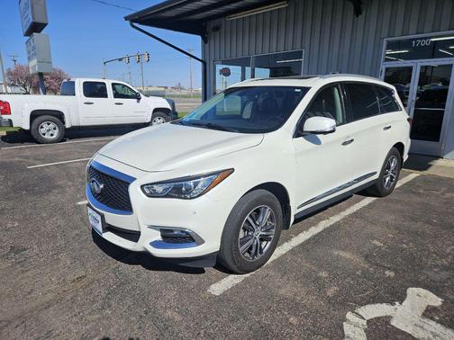 Majestic White 2017 INFINITI QX60 Base