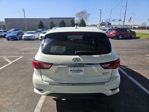 Majestic White 2017 INFINITI QX60 Base