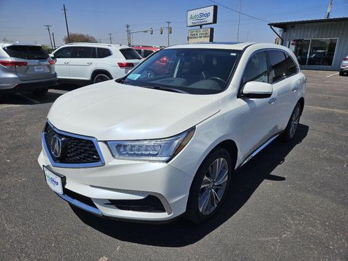 White Diamond Pearl 2017 Acura MDX 3.5L w/Technology Package