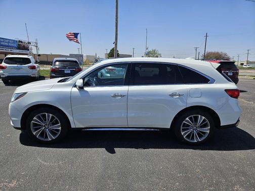 White Diamond Pearl 2017 Acura MDX 3.5L w/Technology Package