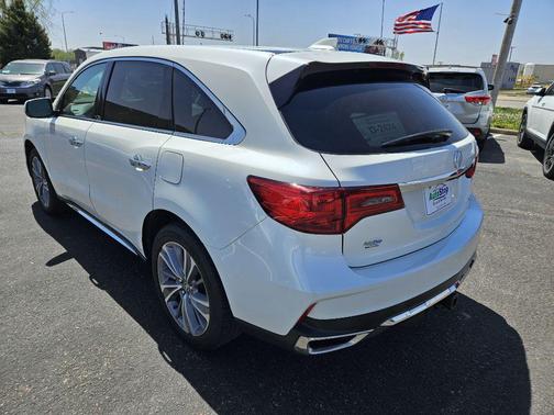 White Diamond Pearl 2017 Acura MDX 3.5L w/Technology Package