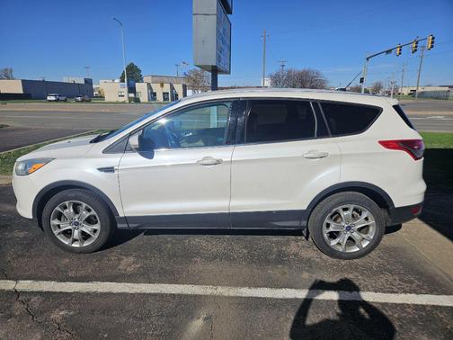 White Platinum Tricoat 2013 Ford Escape SEL