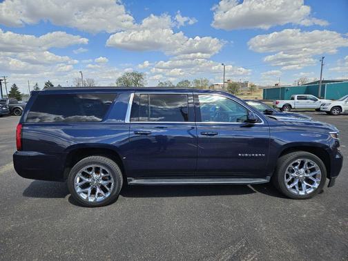 BLUE 2017 Chevrolet Suburban LT