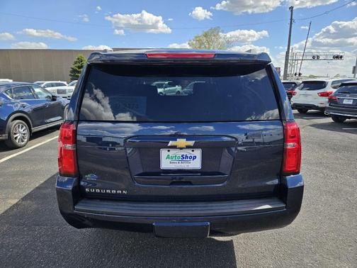 BLUE 2017 Chevrolet Suburban LT