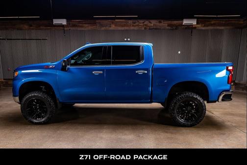 Glacier Blue Metallic 2022 Chevrolet Silverado 1500 LTZ
