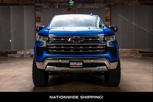 Glacier Blue Metallic 2022 Chevrolet Silverado 1500 LTZ