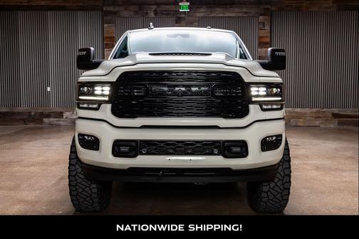 Pearl White 2024 RAM 2500 Limited Crew Cab 4x4 6'4' Box