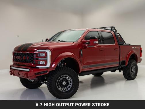 Rapid Red Metallic Tinted Clearcoat 2024 Ford F-250 Lariat