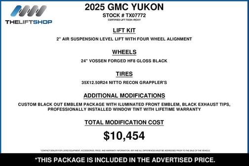 2025 GMC Yukon Denali Ultimate